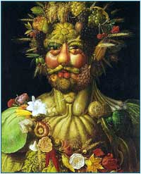 Giuseppe Arcimboldi (ca 1527 - 1593): Vertumnus